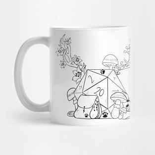 d20 druid - V2 Mug